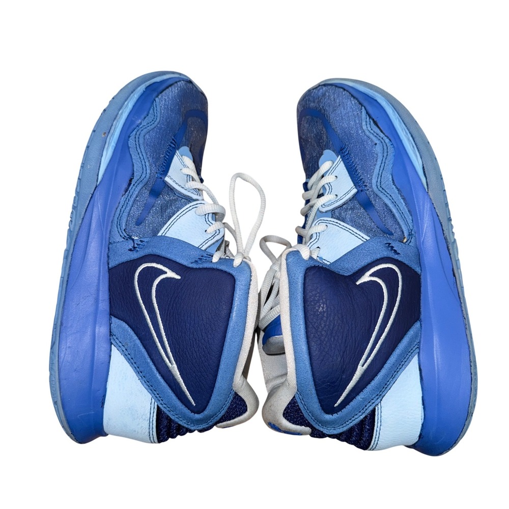 Nike Kyrie 8 Infinity Mens 10 Pre-Owned Basketball Shoes Blue DO9616-401 Mid Top
